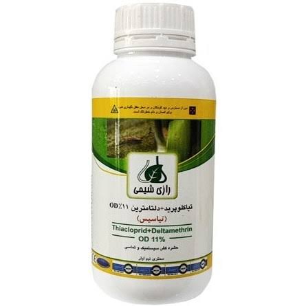 حشره کش تیاسیس (تیاکلوپرید+دلتامترین) رازی شیمی نیم لیتری