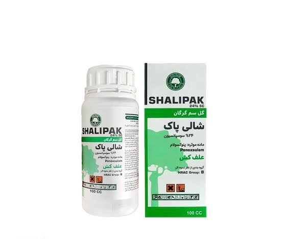 سم علفکش پنوکسولام 24 درصد (شالی پاک) گل سم 100 سی سی