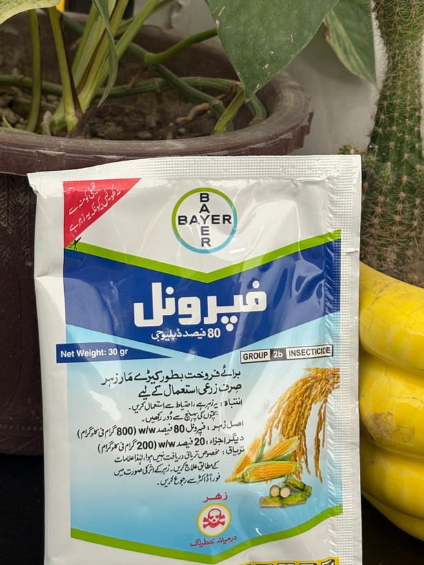 حشرهکش فیپرونیل ۸۰ درصد بایر آلمان ۳۰ گرمی