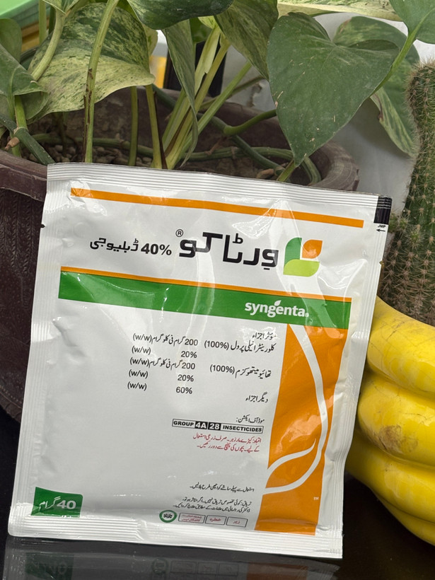 حشرهکش و کرمکش قوی ورتاکو ۴۰٪ سینجنتا سوئیس ۴۰ گرمی